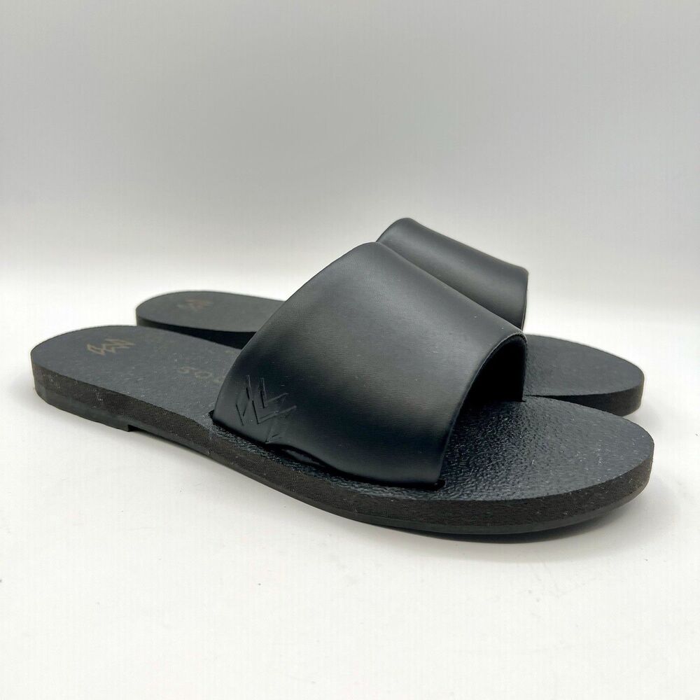 Malvados Ellie Blackout Sandals Slides Comfort Support  Sz 9
